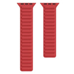 Dây đồng hồ dây xích silicone khóa nam châm cho Apple Watch Series 6 & SE & 5 & 4 44mm / 3 & 2 & 1 42mm, cho Apple Watch Series 7 45mm / 6 & SE & 5 & 4 44mm / 3 & 2 & 1 42mm