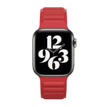 Dây đồng hồ dây xích silicone khóa nam châm cho Apple Watch Series 6 & SE & 5 & 4 44mm / 3 & 2 & 1 42mm, cho Apple Watch Series 7 45mm / 6 & SE & 5 & 4 44mm / 3 & 2 & 1 42mm