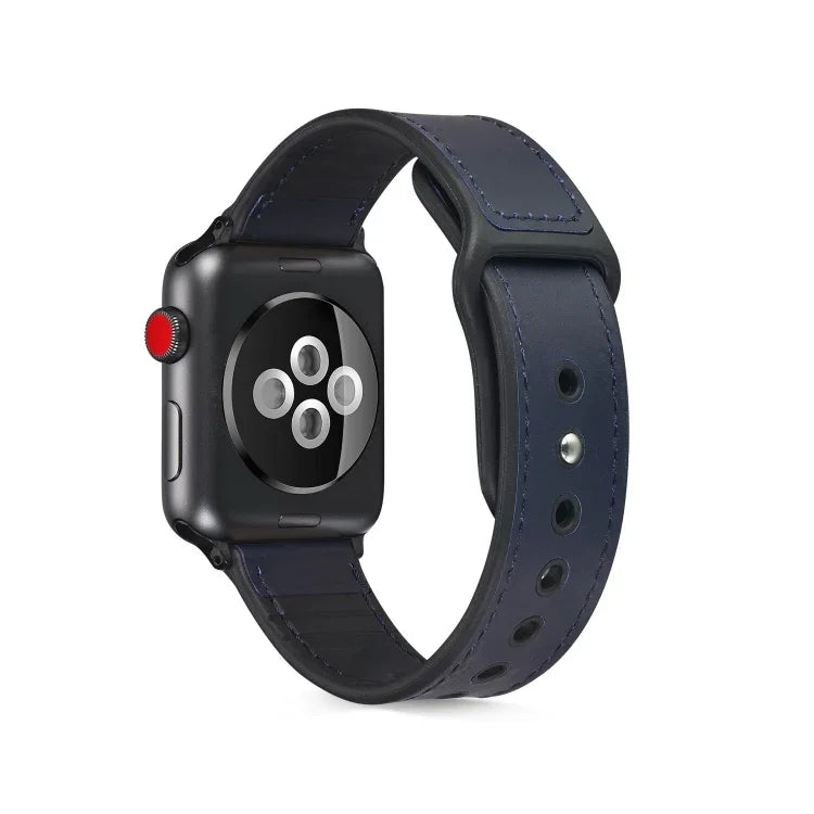 Dây đồng hồ TPU da dán cho Apple Watch Series 6 & SE & 5 & 4 44mm / 3 & 2 & 1 42mm
