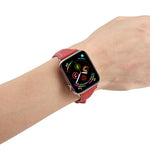 Dây đồng hồ da thật cho Apple Watch Series 6 & SE & 5 & 4 40mm / 3 & 2 & 1 38mm, cho Apple Watch Series 8&7 41mm / SE 2&6&SE&5&4 40mm / 3&2&1 38mm, cho Apple Watch Series 7 41mm / 6 & SE & 5 & 4 40mm / 3 & 2 & 1 38mm