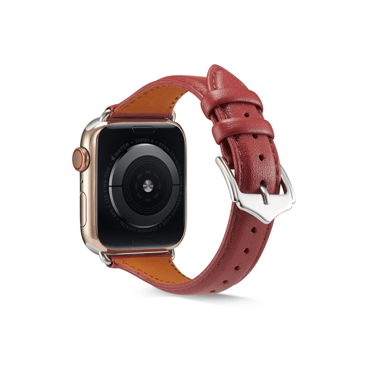 Dây đồng hồ da thật cho Apple Watch Series 6 & SE & 5 & 4 40mm / 3 & 2 & 1 38mm, cho Apple Watch Series 8&7 41mm / SE 2&6&SE&5&4 40mm / 3&2&1 38mm, cho Apple Watch Series 7 41mm / 6 & SE & 5 & 4 40mm / 3 & 2 & 1 38mm