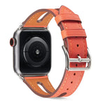 Dây đồng hồ da thuộc hạng nhất cho Apple Watch Series 6 & SE & 5 & 4 44mm / 3 & 2 & 1 42mm