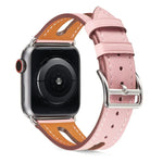 Dây đồng hồ da thuộc hạng nhất cho Apple Watch Series 6 & SE & 5 & 4 44mm / 3 & 2 & 1 42mm