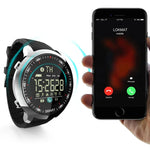 Đồng hồ thông minh Lokmat MK18 màn hình tròn 1.1 inch IP68 chống nước, Hỗ trợ nhắc thông tin / điều khiển camera từ xa / theo dõi chuyển động đi bộ