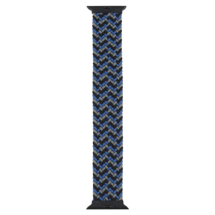 Dây đồng hồ thay thế dây nylon bện màu hỗn hợp khóa nhựa một vòng đơn cho Apple Watch Series 6 & SE & 5 & 4 40mm / 3 & 2 & 1 38mm, S, M, L, XL