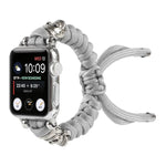 Dây đồng hồ bện dây dù hình đầu lâu, Dành cho Apple Watch Ultra 49mm / Series 8&7 45mm / SE 2&6&SE&5&4 44mm / 3&2&1 42mm, Dành cho Apple Watch Series 8&7 41mm / SE 2&6&SE&5&4 40mm / 3&2&1 38mm