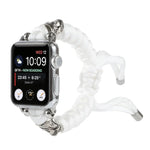 Dây đồng hồ bện dây dù hình đầu lâu, Dành cho Apple Watch Ultra 49mm / Series 8&7 45mm / SE 2&6&SE&5&4 44mm / 3&2&1 42mm, Dành cho Apple Watch Series 8&7 41mm / SE 2&6&SE&5&4 40mm / 3&2&1 38mm