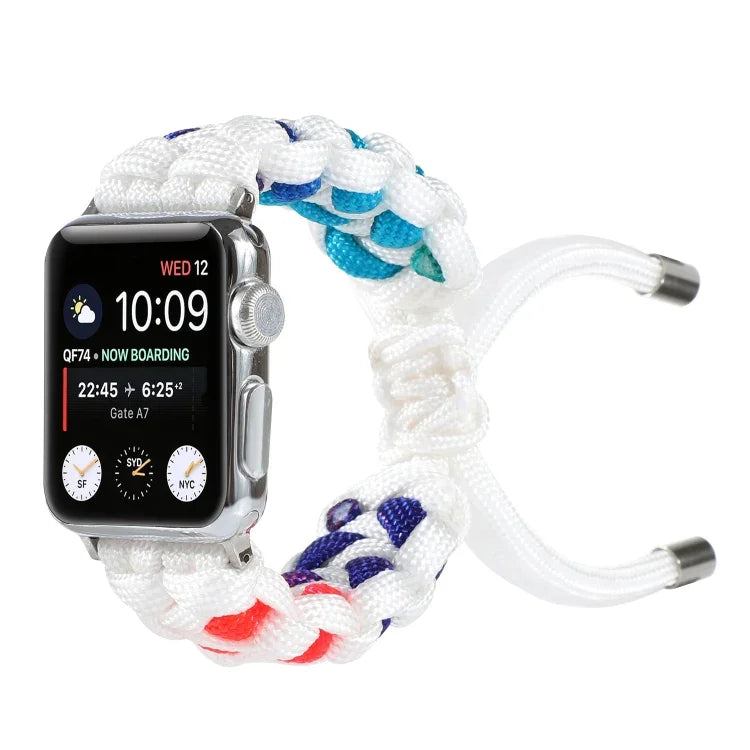 Dây đồng hồ bện dây dù, Dành cho Apple Watch Ultra 49mm / Series 8&7 45mm / SE 2&6&SE&5&4 44mm / 3&2&1 42mm, Dành cho Apple Watch Series 8&7 41mm / SE 2&6&SE&5&4 40mm / 3&2&1 38mm, Dành cho Apple Watch Series 7 45mm / 6 & SE & 5 & 4 44mm / 3 & 2 & 1 42mm