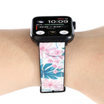 Dây đồng hồ da in họa tiết, Dành cho Apple Watch Series 7 45mm / 6 & SE & 5 & 4 44mm / 3 & 2 & 1 42mm, Dành cho Apple Watch Series 8&7 41mm / SE 2&6&SE&5&4 40mm / 3&2&1 38mm, Dành cho Apple Watch PSeries 7 41mm / 6 & SE & 5 & 4 40mm / 3 & 2 & 1 38mm