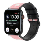 Dây đồng hồ da in họa tiết, Dành cho Apple Watch Series 7 45mm / 6 & SE & 5 & 4 44mm / 3 & 2 & 1 42mm, Dành cho Apple Watch Series 8&7 41mm / SE 2&6&SE&5&4 40mm / 3&2&1 38mm, Dành cho Apple Watch PSeries 7 41mm / 6 & SE & 5 & 4 40mm / 3 & 2 & 1 38mm