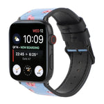 Dây đồng hồ da in họa tiết, Dành cho Apple Watch Series 7 45mm / 6 & SE & 5 & 4 44mm / 3 & 2 & 1 42mm, Dành cho Apple Watch Series 8&7 41mm / SE 2&6&SE&5&4 40mm / 3&2&1 38mm, Dành cho Apple Watch PSeries 7 41mm / 6 & SE & 5 & 4 40mm / 3 & 2 & 1 38mm