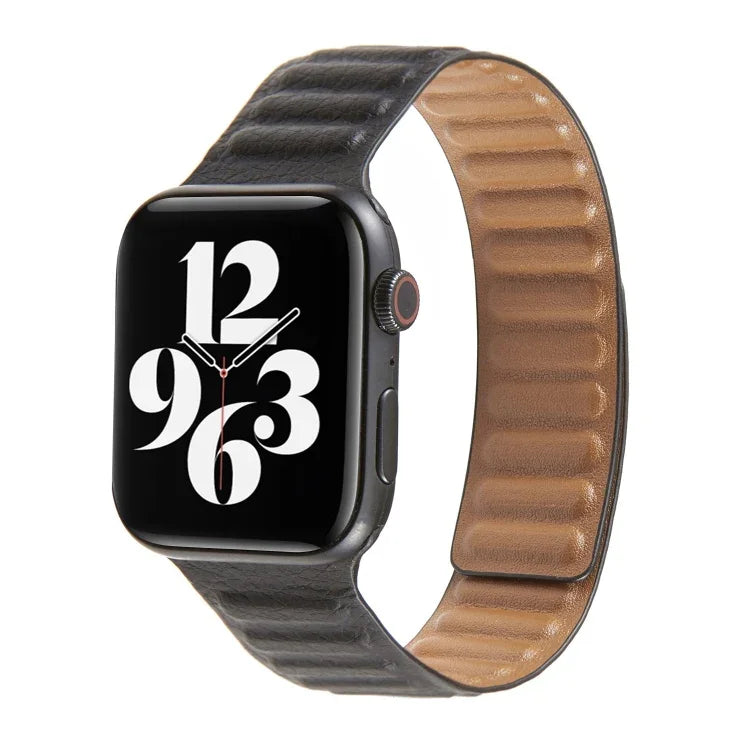 Dây đồng hồ da vòng lặp cho Apple Watch Series 6 & SE & 5 & 4 40mm / 3 & 2 & 1 38mm, Dành cho Apple Watch Series 7 41mm / 6 & SE & 5 & 4 40mm / 3 & 2 & 1 38mm
