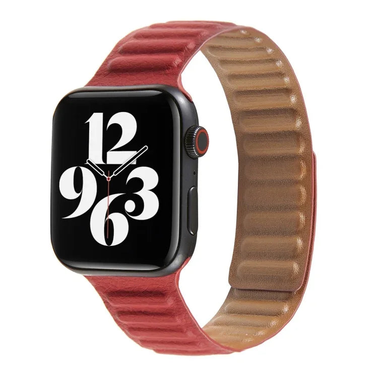 Dây đồng hồ da vòng lặp cho Apple Watch Series 6 & SE & 5 & 4 40mm / 3 & 2 & 1 38mm, Dành cho Apple Watch Series 7 41mm / 6 & SE & 5 & 4 40mm / 3 & 2 & 1 38mm