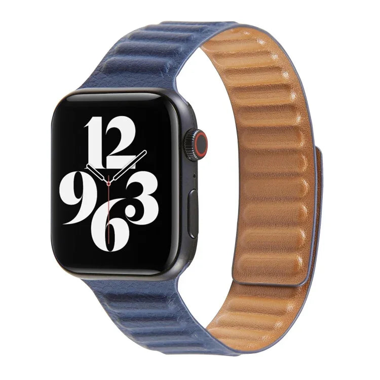 Dây đồng hồ da vòng lặp cho Apple Watch Series 6 & SE & 5 & 4 40mm / 3 & 2 & 1 38mm, Dành cho Apple Watch Series 7 41mm / 6 & SE & 5 & 4 40mm / 3 & 2 & 1 38mm