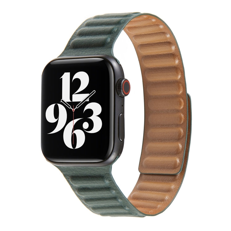 Dây đồng hồ da vòng lặp cho Apple Watch Series 6 & SE & 5 & 4 44mm / 3 & 2 & 1 42mm, Dành cho Apple Watch Series 7 45mm / 6 & SE & 5 & 4 44mm / 3 & 2 & 1 42mm