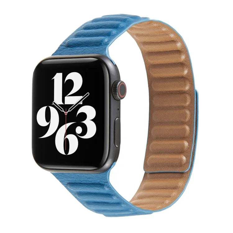 Dây đồng hồ da vòng lặp cho Apple Watch Series 6 & SE & 5 & 4 44mm / 3 & 2 & 1 42mm, Dành cho Apple Watch Series 7 45mm / 6 & SE & 5 & 4 44mm / 3 & 2 & 1 42mm