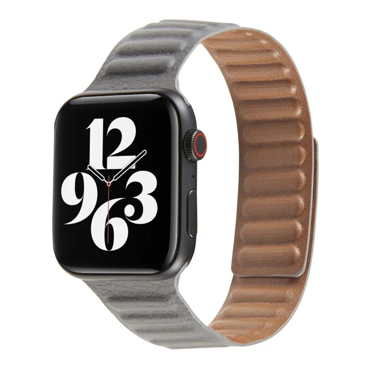 Dây đồng hồ da vòng lặp cho Apple Watch Series 6 & SE & 5 & 4 44mm / 3 & 2 & 1 42mm, Dành cho Apple Watch Series 7 45mm / 6 & SE & 5 & 4 44mm / 3 & 2 & 1 42mm