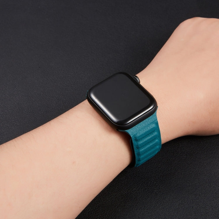 Dây đồng hồ da vòng lặp cho Apple Watch Series 6 & SE & 5 & 4 44mm / 3 & 2 & 1 42mm, Dành cho Apple Watch Series 7 45mm / 6 & SE & 5 & 4 44mm / 3 & 2 & 1 42mm