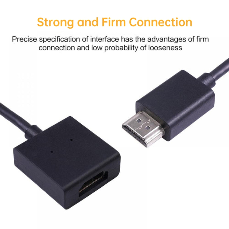 Cáp chuyển đổi mở rộng HDMI 4K đực sang cái xoay mạ vàng