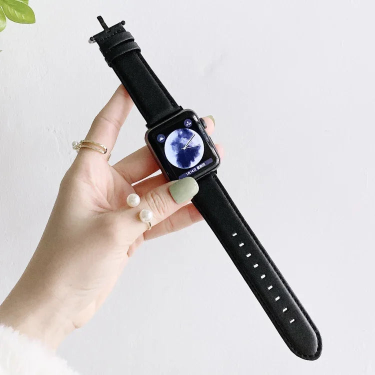 Dây đồng hồ thay thế khóa chữ D bề mặt mịn cho Apple Watch Series 6 & SE & 5 & 4 44mm / 3 & 2 & 1 42mm