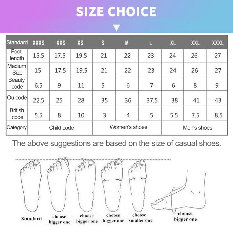 Giày và tất lặn đế vải dày có hạt nhựa chống trượt, màu trơn, một đôi, size XXXS, XXS, XS, S, M, L, XL, XXL, XXXL