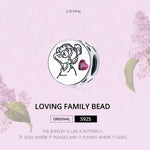 Hạt bạc S925 Sterling hình chữ cái hoa phụ kiện vòng tay vòng cổ tự làm, Chữ cái hoa