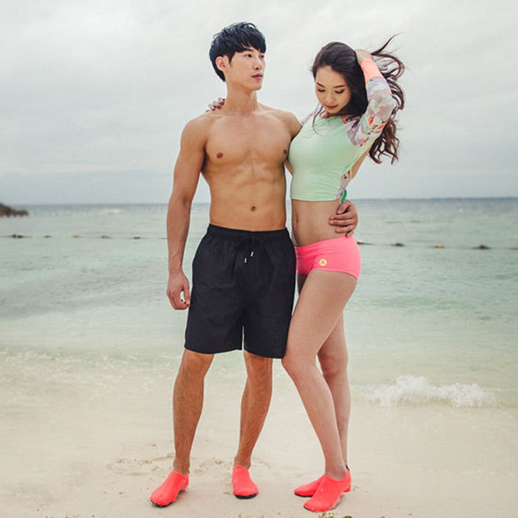 Giày và tất lặn đế cao su dập nổi chống trượt, màu trơn, một đôi, size XXXS, XXS, XS, S, M, L, XL, XXL, XXXL