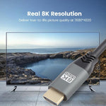 Cáp HDMI2.1 8K 120Hz độ nét cao, dài 50cm, 1.5m, 2m, 3m, 5m