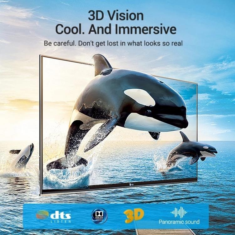 Cáp HDMI2.1 8K 120Hz độ nét cao, dài 50cm, 1.5m, 2m, 3m, 5m