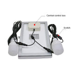 Đèn lồng năng lượng mặt trời SNF-0092 ánh sáng trắng, bóng đèn chiếu sáng ngoài trời IP44 chống nước, hệ thống chiếu sáng một cho hai, đèn vườn tách rời, 5m, 10m