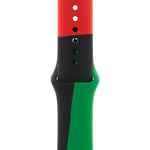 Dây đeo thể thao silicone màu đen Unity thay thế cho Apple Watch Series 6 & SE & 5 & 4 40mm / 3 & 2 & 1 38mm, Dành cho Apple Watch 40mm/38mm