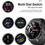 Đồng hồ thông minh H6 màn hình cảm ứng 1.28 inch IP67 chống nước, Hỗ trợ gọi Bluetooth / theo dõi giấc ngủ / nhịp tim