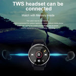 Đồng hồ thông minh H6 màn hình cảm ứng 1.28 inch IP67 chống nước, Hỗ trợ gọi Bluetooth / theo dõi giấc ngủ / nhịp tim