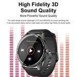 Đồng hồ thông minh H6 màn hình cảm ứng 1.28 inch IP67 chống nước, Hỗ trợ gọi Bluetooth / theo dõi giấc ngủ / nhịp tim