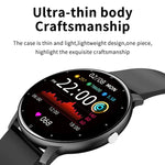 Đồng hồ thông minh ZL02 màn hình cảm ứng 1.28 inch chống nước IP67, Hỗ trợ theo dõi huyết áp / Theo dõi giấc ngủ / Theo dõi nhịp tim