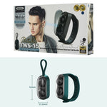 Tai nghe stereo không dây thực sự dạng vòng đeo tay Remax Proda TWS-15 Bluetooth 5.0
