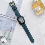 Dây đồng hồ thay thế da khóa đầu lớn cho Apple Watch Series 6 & SE & 5 & 4 44mm / 3 & 2 & 1 42mm, Dành cho Apple Watch Ultra 49mm / Series 8&7 45mm / SE 2&6&SE&5&4 44mm / 3&2&1 42mm