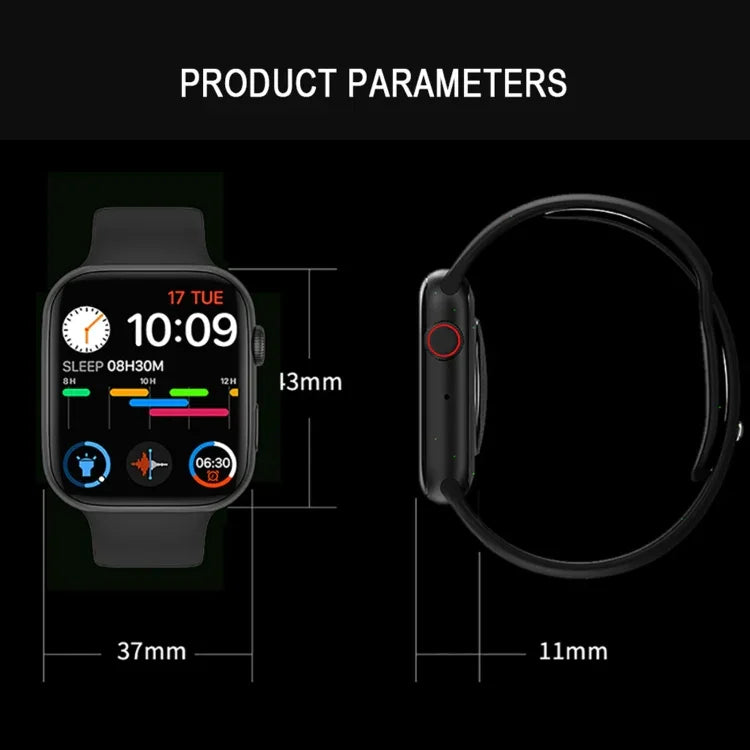 Đồng hồ thông minh DW35PRO màn hình màu 1.75 inch chống nước IPX7, Hỗ trợ trả lời & từ chối cuộc gọi Bluetooth / Theo dõi giấc ngủ / Theo dõi nhịp tim, Kiểu dáng: Dây thép, Dây thép (Vàng hồng), Dây thép (Xanh), Dây thép (Bạc), Dây thép (Đen)