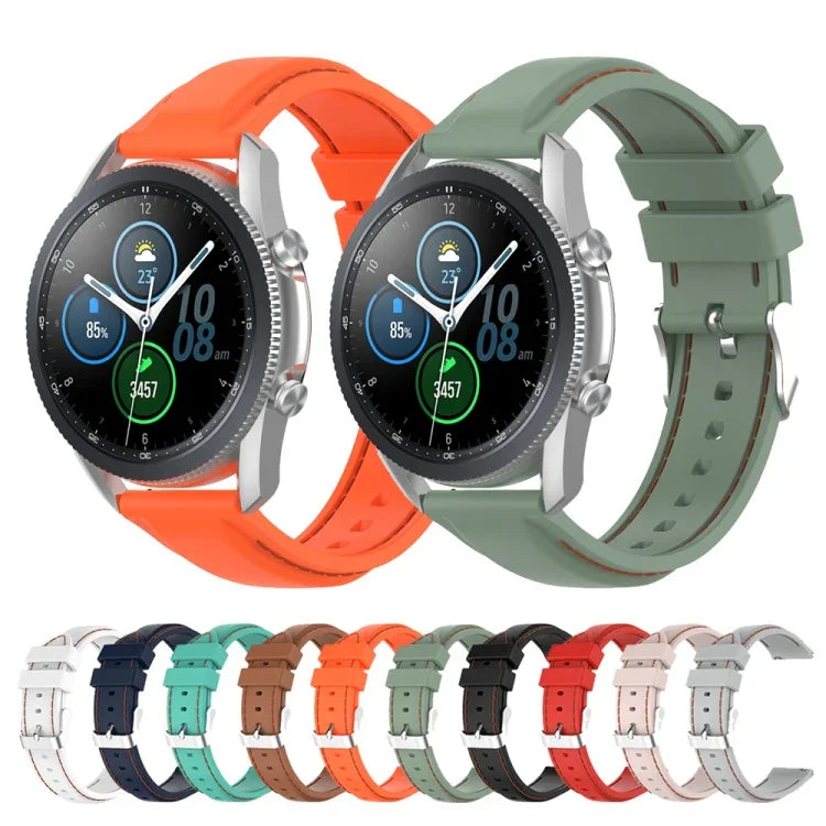 Dây đeo thay thế bằng silicone 22mm, cho Samsung Galaxy Watch 3 45mm / Gear S3