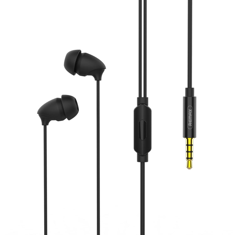 Tai nghe nhét tai stereo REMAX RM-588 có dây điều khiển & mic & hỗ trợ rảnh tay