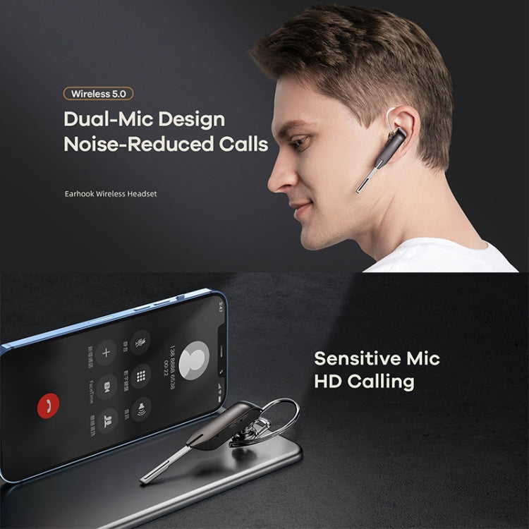 Tai nghe Bluetooth kim loại chống ồn không dây Remax RB-T38 Bluetooth 5.0