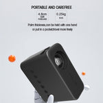 Máy chiếu kỹ thuật số LED HD T500 1920x1080P 80 Lumens di động cho rạp hát tại nhà, không kèm điều khiển từ xa & bộ đổi nguồn, có kèm điều khiển từ xa & bộ đổi nguồn