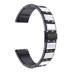 Dây đeo đồng hồ thay thế bằng thép không gỉ đính kim cương, cho Samsung Galaxy Watch 42mm, cho Samsung Galaxy Watch 46mm, cho Samsung Galaxy Watch 3 45mm, cho Samsung Galaxy Watch Active2 44mm / Watch Active2 40mm / Watch Active