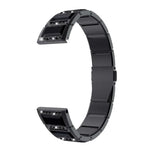 Dây đeo đồng hồ thay thế bằng thép không gỉ đính kim cương, cho Samsung Galaxy Watch 42mm, cho Samsung Galaxy Watch 46mm, cho Samsung Galaxy Watch 3 45mm, cho Samsung Galaxy Watch Active2 44mm / Watch Active2 40mm / Watch Active