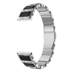 Dây đeo đồng hồ thay thế bằng thép không gỉ đính kim cương, cho Samsung Galaxy Watch 42mm, cho Samsung Galaxy Watch 46mm, cho Samsung Galaxy Watch 3 45mm, cho Samsung Galaxy Watch Active2 44mm / Watch Active2 40mm / Watch Active