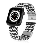 Dây đồng hồ thay thế bện + thép không gỉ cho Apple Watch Series 6 & SE & 5 & 4 40mm / 3 & 2 & 1 38mm, Dành cho Apple Watch Series 8&7 41mm / SE 2&6&SE&5&4 40mm / 3&2&1 38mm, Dành cho Apple Watch Series 7 41mm / 6 & SE & 5 & 4 40mm