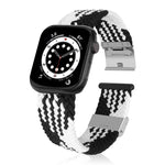 Dây đồng hồ thay thế bện + thép không gỉ cho Apple Watch Series 6 & SE & 5 & 4 40mm / 3 & 2 & 1 38mm, Dành cho Apple Watch Series 8&7 41mm / SE 2&6&SE&5&4 40mm / 3&2&1 38mm, Dành cho Apple Watch Series 7 41mm / 6 & SE & 5 & 4 40mm