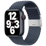 Dây đồng hồ thay thế bện + thép không gỉ cho Apple Watch Series 6 & SE & 5 & 4 40mm / 3 & 2 & 1 38mm, Dành cho Apple Watch Series 8&7 41mm / SE 2&6&SE&5&4 40mm / 3&2&1 38mm, Dành cho Apple Watch Series 7 41mm / 6 & SE & 5 & 4 40mm