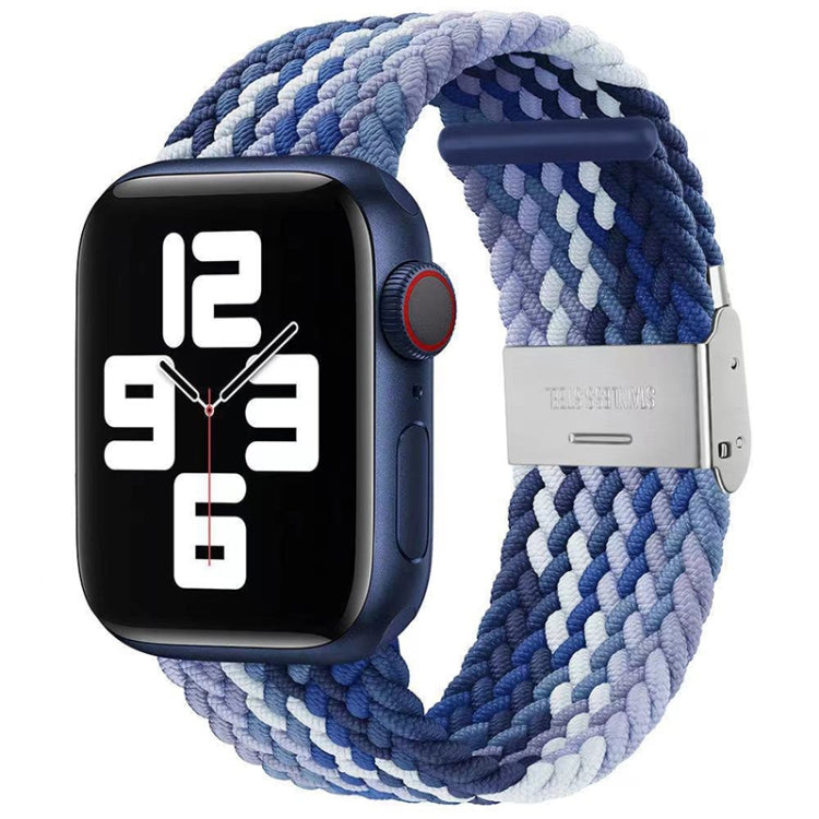 Dây đồng hồ thay thế bện + thép không gỉ cho Apple Watch Series 6 & SE & 5 & 4 44mm / 3 & 2 & 1 42mm, Dành cho Apple Watch Series 7 45mm / 6 & SE & 5 & 4 44mm, Dành cho Apple Watch Ultra 49mm / Series 8&7 45mm / SE 2&6&SE&5&4 44mm / 3&2&1 42mm