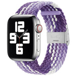 Dây đồng hồ thay thế bện + thép không gỉ cho Apple Watch Series 6 & SE & 5 & 4 44mm / 3 & 2 & 1 42mm, Dành cho Apple Watch Series 7 45mm / 6 & SE & 5 & 4 44mm, Dành cho Apple Watch Ultra 49mm / Series 8&7 45mm / SE 2&6&SE&5&4 44mm / 3&2&1 42mm
